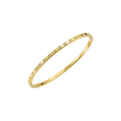 CHOPARD - Ice Cube Bangle half-set diamonds 857702-0009