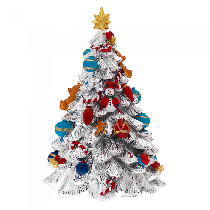 Christmas Charms 2026 - Silver treeand enamel with music box H.21 I002055