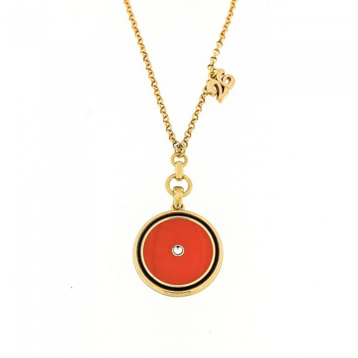 Christmas charms 2026-Orange Pendant I002445