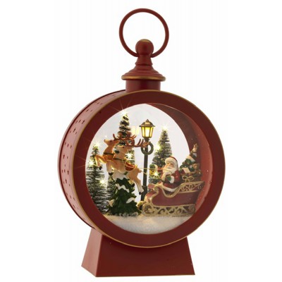 Christmas Charms 2026 - Red Circle Lantern H. 33.5 I002501