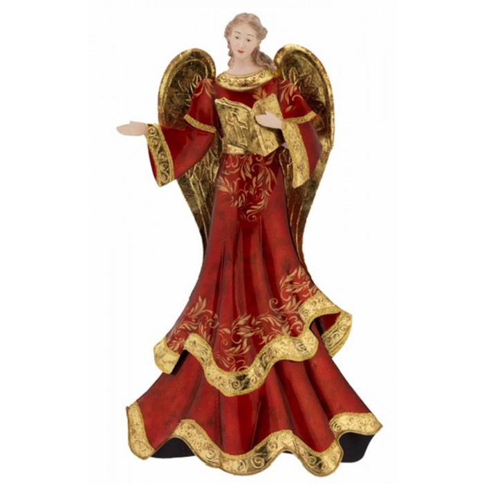 Christmas Charms 2026 - Christmas Angel In Enameled Metal H. 56 I002503