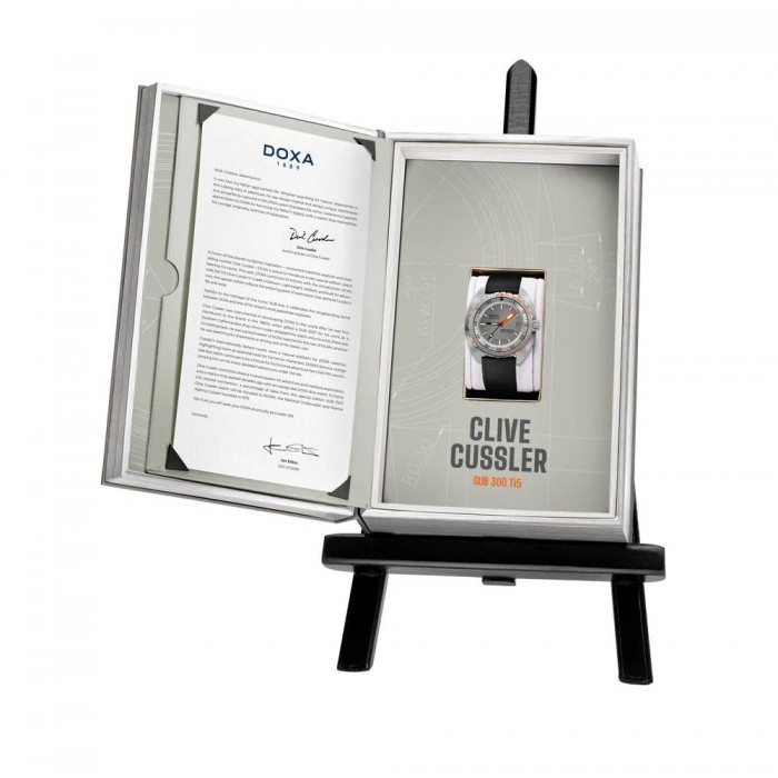 DOXA - SUB 300 Ti5 CLIVE CUSSLER 823.50.121.20-SE14 DOXA - SUB 300 Ti5 CLIVE CUSSLER 823.50.121.20-SE14