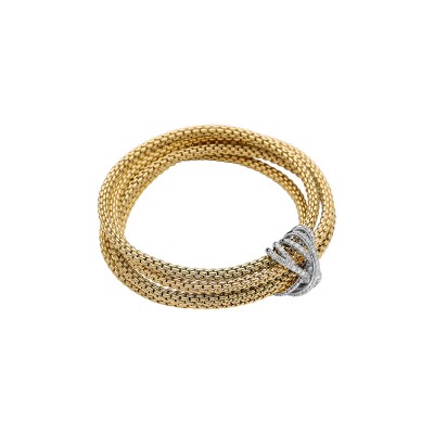 FOPE-Flex'it bracelet with diamonds 75208BX_PB_G