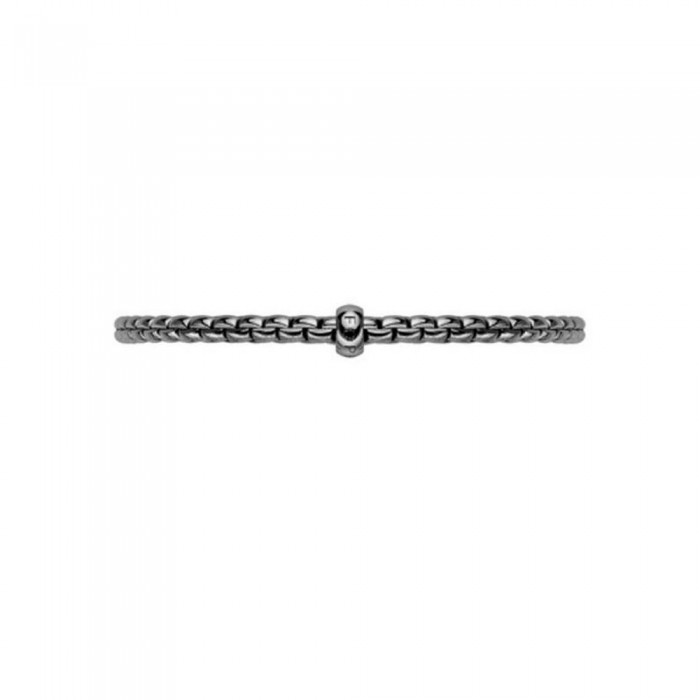 FOPE-Eka Collection Flex'it bracelet with rhodium finish 01M01BK_BN_K_X1X_00L