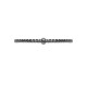FOPE-Eka Collection Flex'it bracelet with rhodium finish 01M01BK_BN_K_X1X_00L