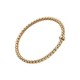 FOPE-Eka Collection Flex'it bracelet with a white diamond 01M01BX_BB_G_XGX_00M