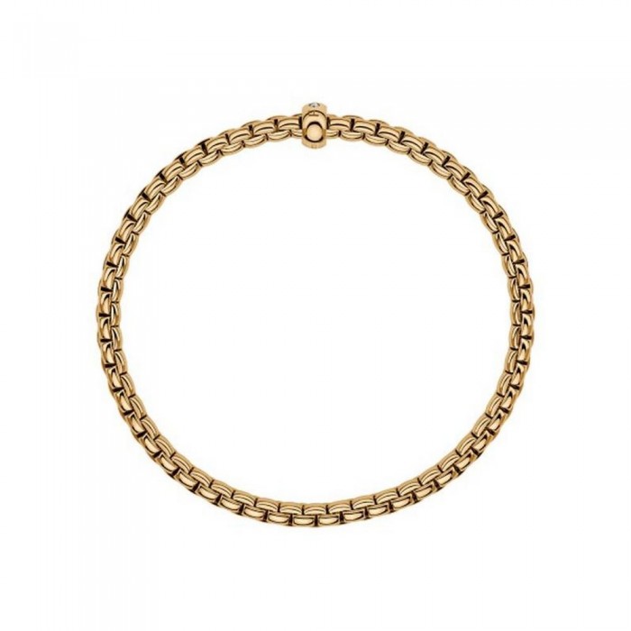 FOPE-Eka Collection Flex'it bracelet with a white diamond 01M01BX_BB_G_XGX_00M