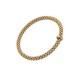 FOPE-Solo Collection Flex'it bracelet with a white diamond 01M06BX_BB_G_XGX_00M