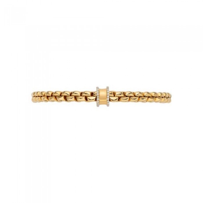 FOPE-Eka Collection Flex'it bracelet with diamonds pavé 72810BX_BB_G_XGX_00M