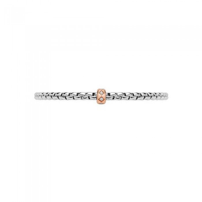 FOPE-Eka Collection Flex'it bracelet with rhombus-set diamonds 73101BX_BB_B_XRX_00M FOPE-Eka Collection Flex'it bracelet with rhombus-set diamonds 73101BX_BB_B_XRX_00M