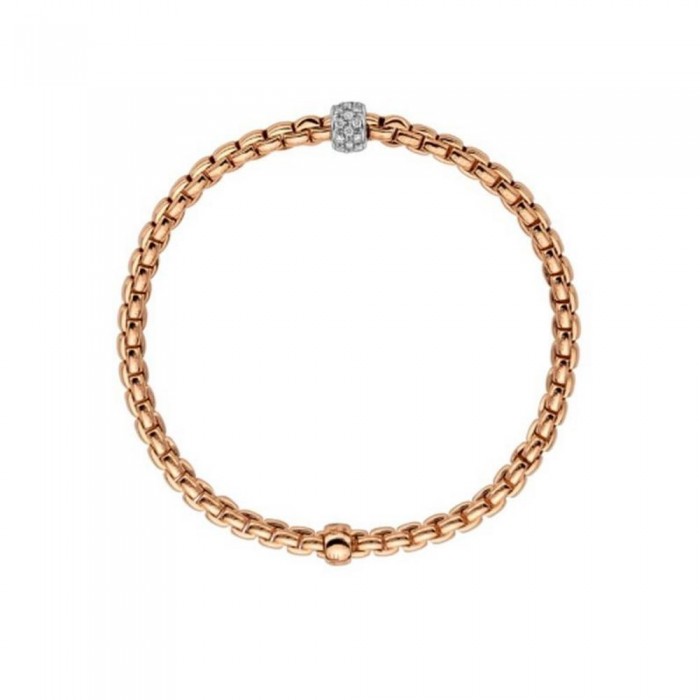 FOPE-Eka Collection Flex'it Diamond pave flex'it bracelet 73301BX_PB_R_XBX_00M
