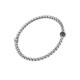 FOPE-Eka Collection Flex'it bracelet with black diamonds pavé 73301BX_PN_B_X1X_00M