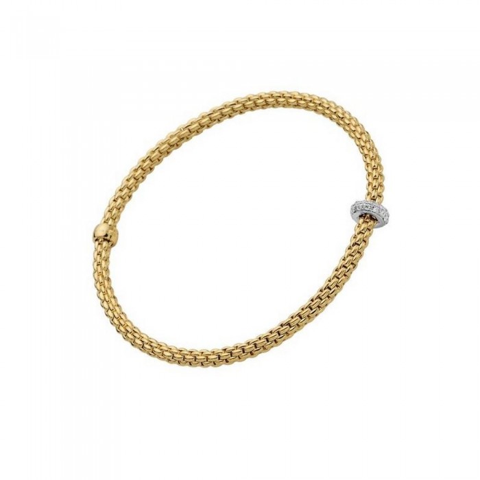 FOPE-Prima Collection Flex'it bracelet with diamonds 74508BX_BB_G_XBX_00M