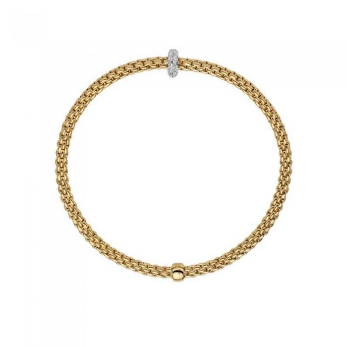 FOPE-Prima Collection Flex'it bracelet with diamonds 74508BX_BB_G_XBX_00M