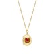 FABERGE - Fabergé Goldfinger Egg Safe Locket with Ruby Heart Surprise 4028/20