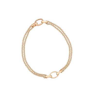 FABERGE - Treillage Rose Gold Dual Charm Bracelet 1477/103