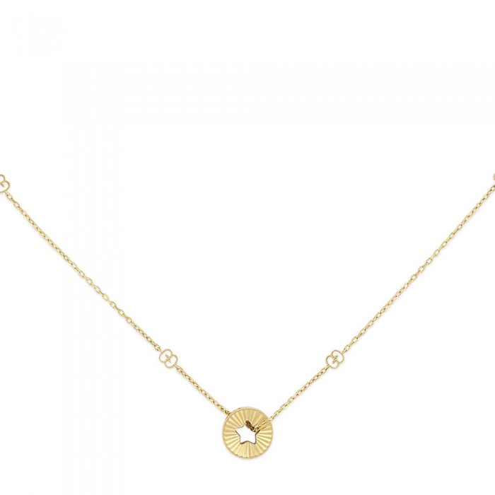 GUCCI-GG ICON 18K STAR NECKLACE CYBB729363001