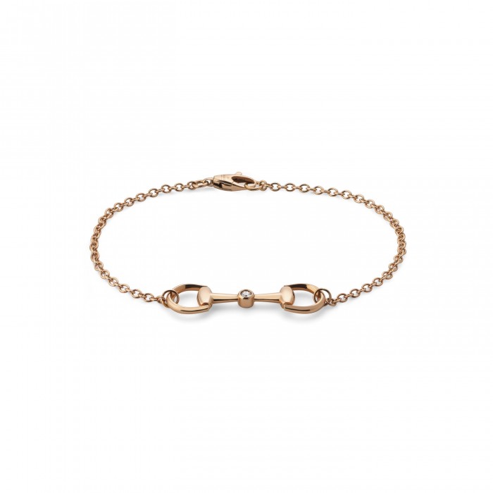 Gucci Horsebit diamond 18k chain bracelet CYBA796174001 Gucci Horsebit diamond 18k chain bracelet CYBA796174001