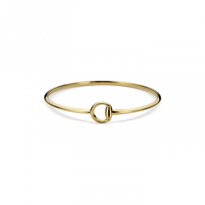 Gucci Horsebit 18k bangle bracelet CYBA865624001