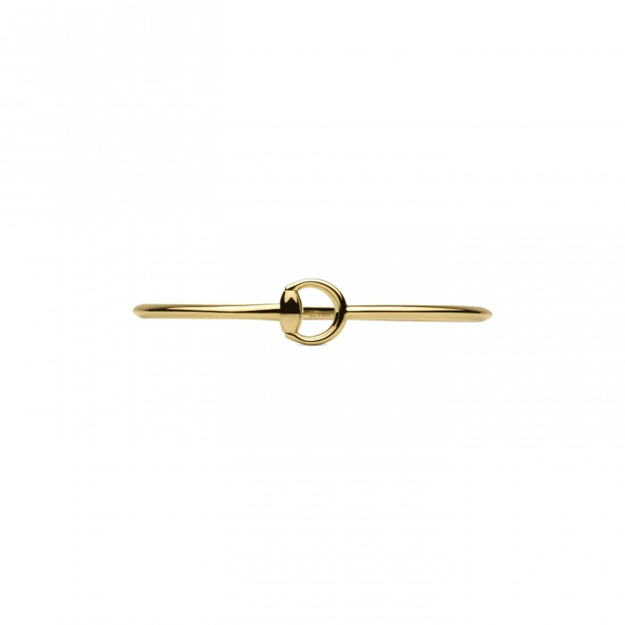 Gucci Horsebit 18k bangle bracelet CYBA865624001
