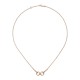 GUCCI 18k Horsebit diamond chain necklace CYBB796833001