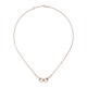 GUCCI 18k Horsebit diamond chain necklace CYBB796833001