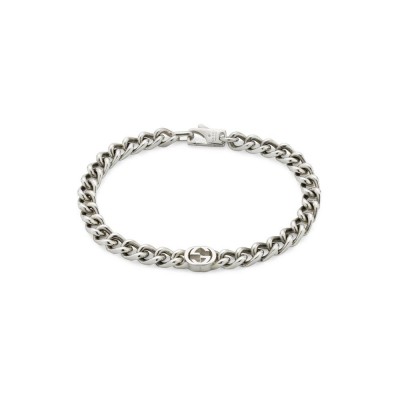 GUCCI-INTERLOCKING G BRACELET SYBA843736001