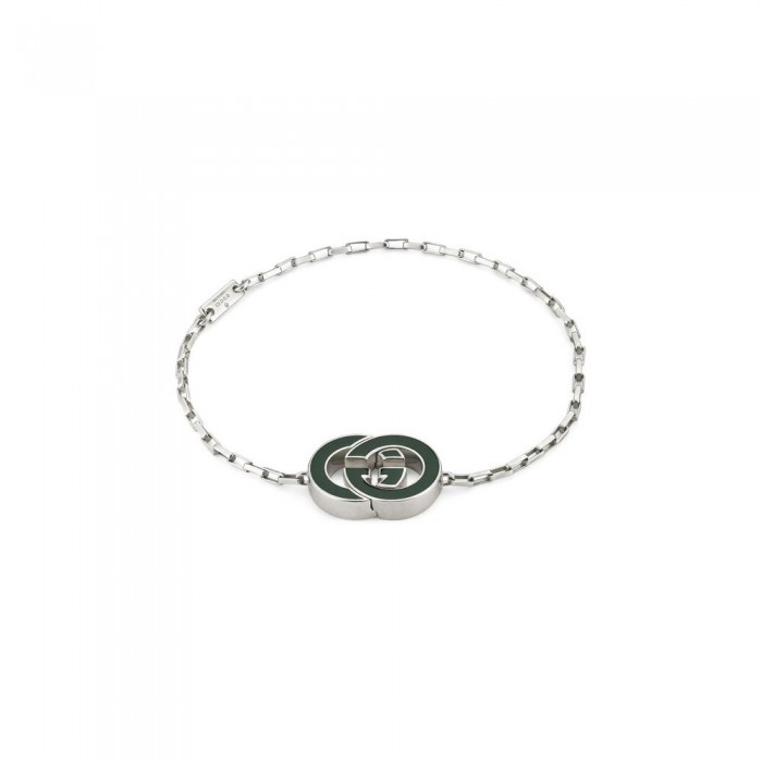 GUCCI-INTERLOCKING G BRACELET SYBA854121001
