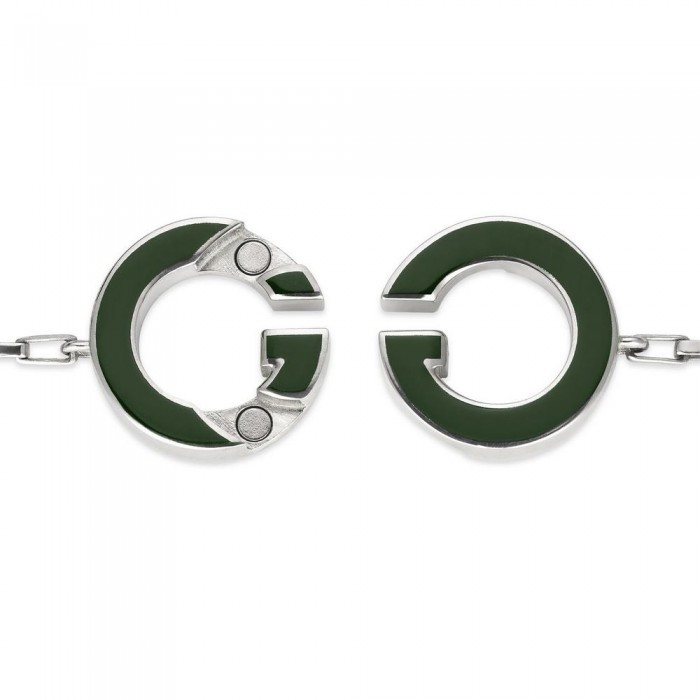 GUCCI-INTERLOCKING G BRACELET SYBA854121001