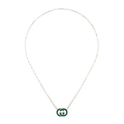 GUCCI-INTERLOCKING G NECKLACE SYBB854198001