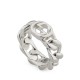 GUCCI-INTERLOCKING G RING SYBC843627001