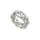 GUCCI-INTERLOCKING G RING SYBC843627001