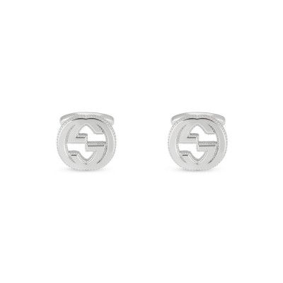 GUCCI-INTERLOCKING G CUFFLINKS SYBE798542001