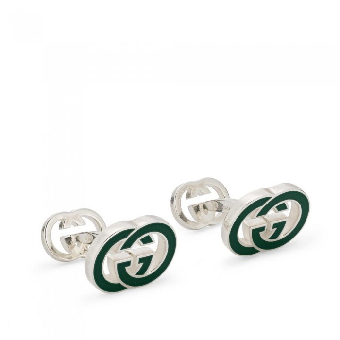 GUCCI-INTERLOCKING G CUFFLINKS SYBE815048002