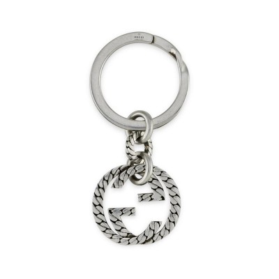 GUCCI-INTERLOCKING G KEYRING SYBF678644001