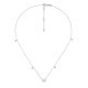 GUCCI-GG RUNNING NECKLACE IN WHITE GOLD CIYBB479231001