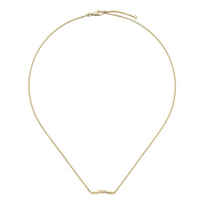 GUCCI-GUCCI LINK TO LOVE NECKLACE WITH 'GUCCI' BAR YBB662108001