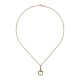 GUCCI-Horsebit 18K chain necklace YBB795818001