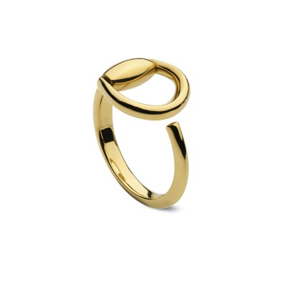 GUCCI-Horsebit 18k ring YBC795651001