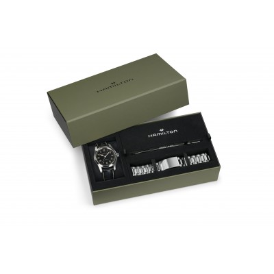 Hamilton-Khaki Field Murph Auto 42mm Bracelet Bundle H70605732