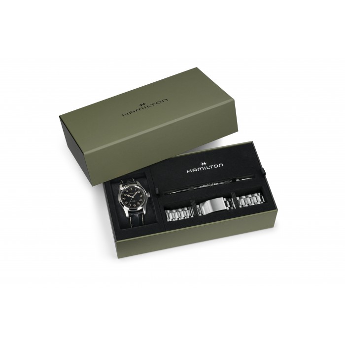 Hamilton-Khaki Field Murph Auto 42mm Bracelet Bundle H70605732