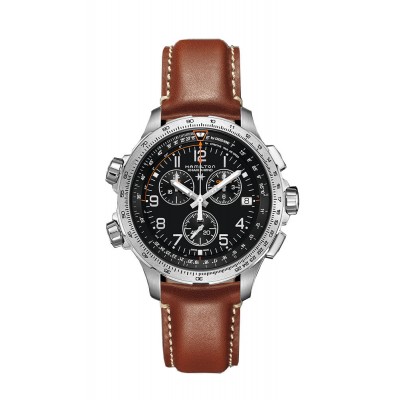 HAMILTON-Khaki Aviation X-Wind GMT Chrono Quartz H77912535