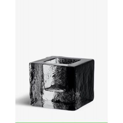 KOSTA BODA-Brick votive black 75mm I001527