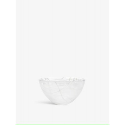 KOSTA BODA-Contrast bowl white/white 160mm I001552