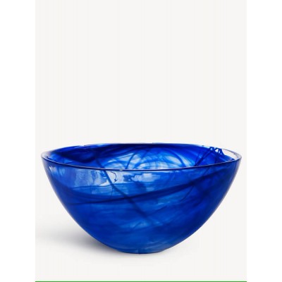 KOSTA BODA-Contrast bowl blue/blue 350mm I001558