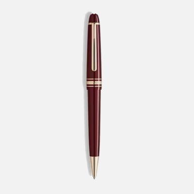 MONTBLANC - Meisterstück Burgundy Red Midsize Ballpoint 133005