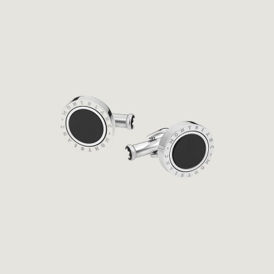 MONTBLANC - Meisterstück Cufflinks with Onyx Inlay 116664