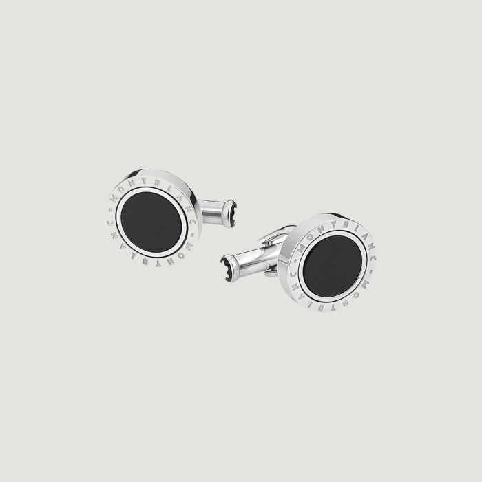 MONTBLANC - Meisterstück Cufflinks with Onyx Inlay 116664
