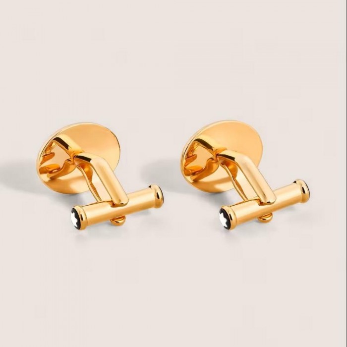 MONTBLANC - Meisterstück Oval Cufflinks with Geometric Lacquer Inlay 134469 MONTBLANC - Meisterstück Oval Cufflinks with Geometric Lacquer Inlay 134469