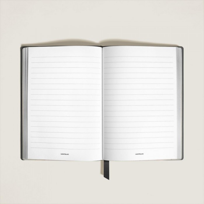 MONTBLANC - Medium Notebook in Sartorial Leather, Lined Pages 134750 MONTBLANC - Medium Notebook in Sartorial Leather, Lined Pages 134750